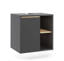 Vicco Waschbeckenunterschrank Viola Grau Modern Bild 2