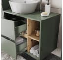 Vicco Waschbeckenunterschrank Viola Grün Modern mit 2 Schubladen Bild 4