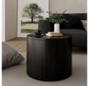 Vicco Couchtisch Tavilo Schwarz/Eiche Schwarz 48 x 48 cm Bild 2