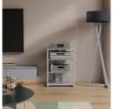 Vicco Bücherregal Tonar Grau 4 Ablageflächen Modern Bild 2