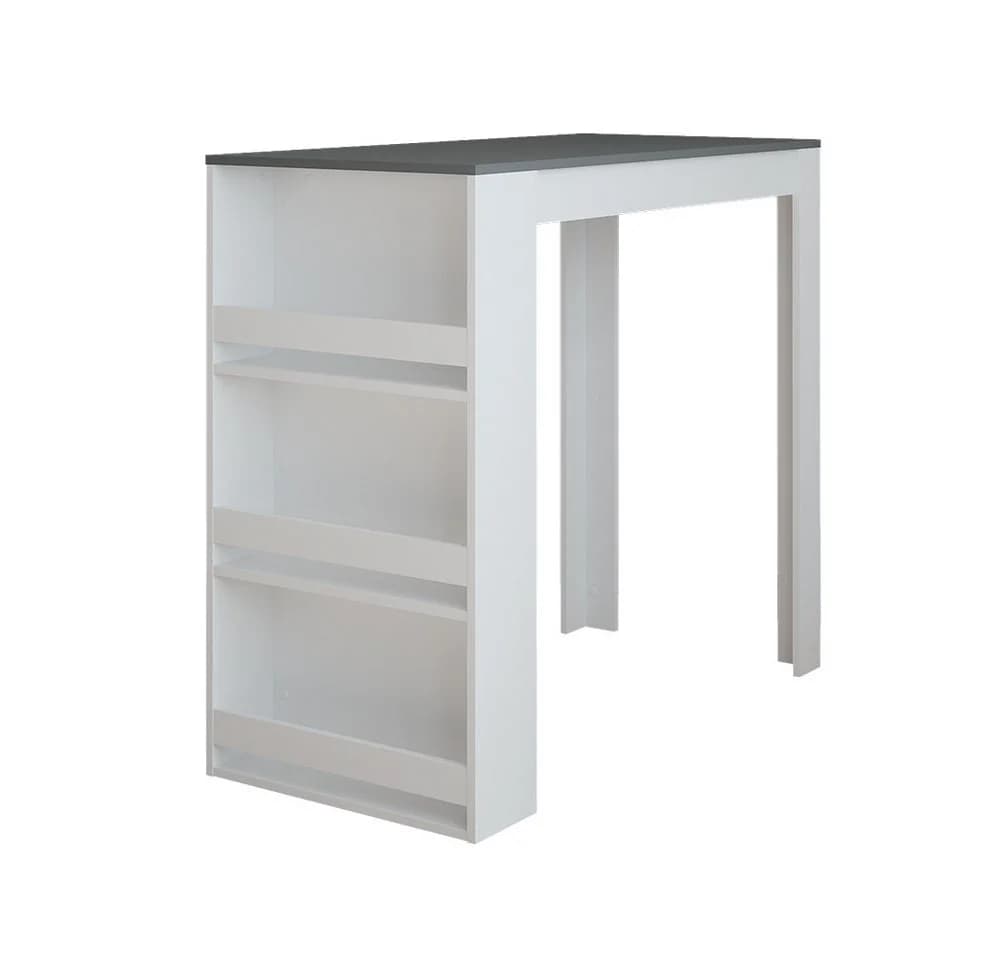 Vicco Bartisch Repose Anthrazit/Weiß mit Regal