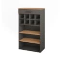 Vicco Weinregal Repose Goldkraft Eiche Anthrazit Bild 1