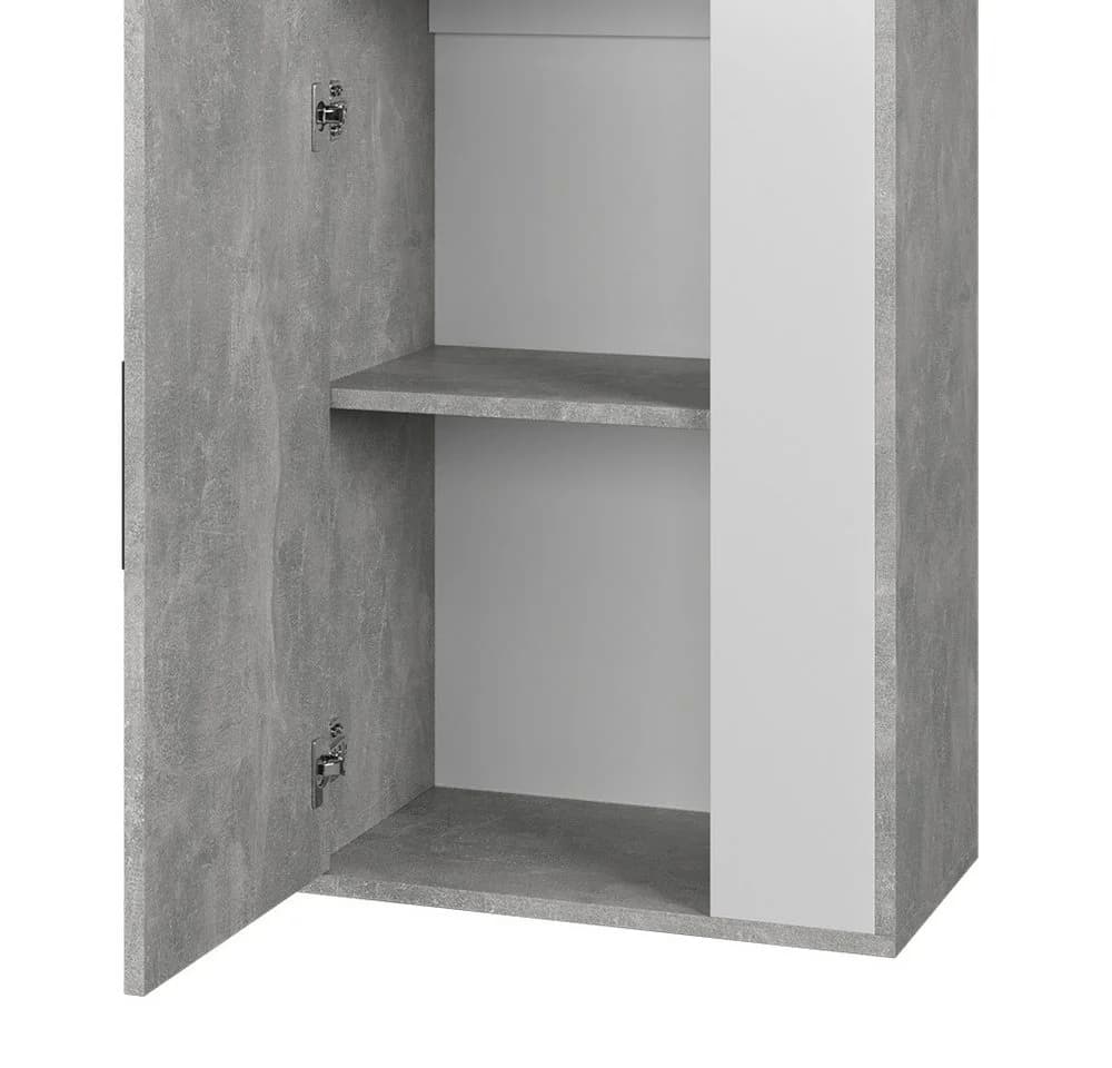 Vicco Bücherregal Berno Beton/Weiß 50,1 x 78,4 cm - Bild 5