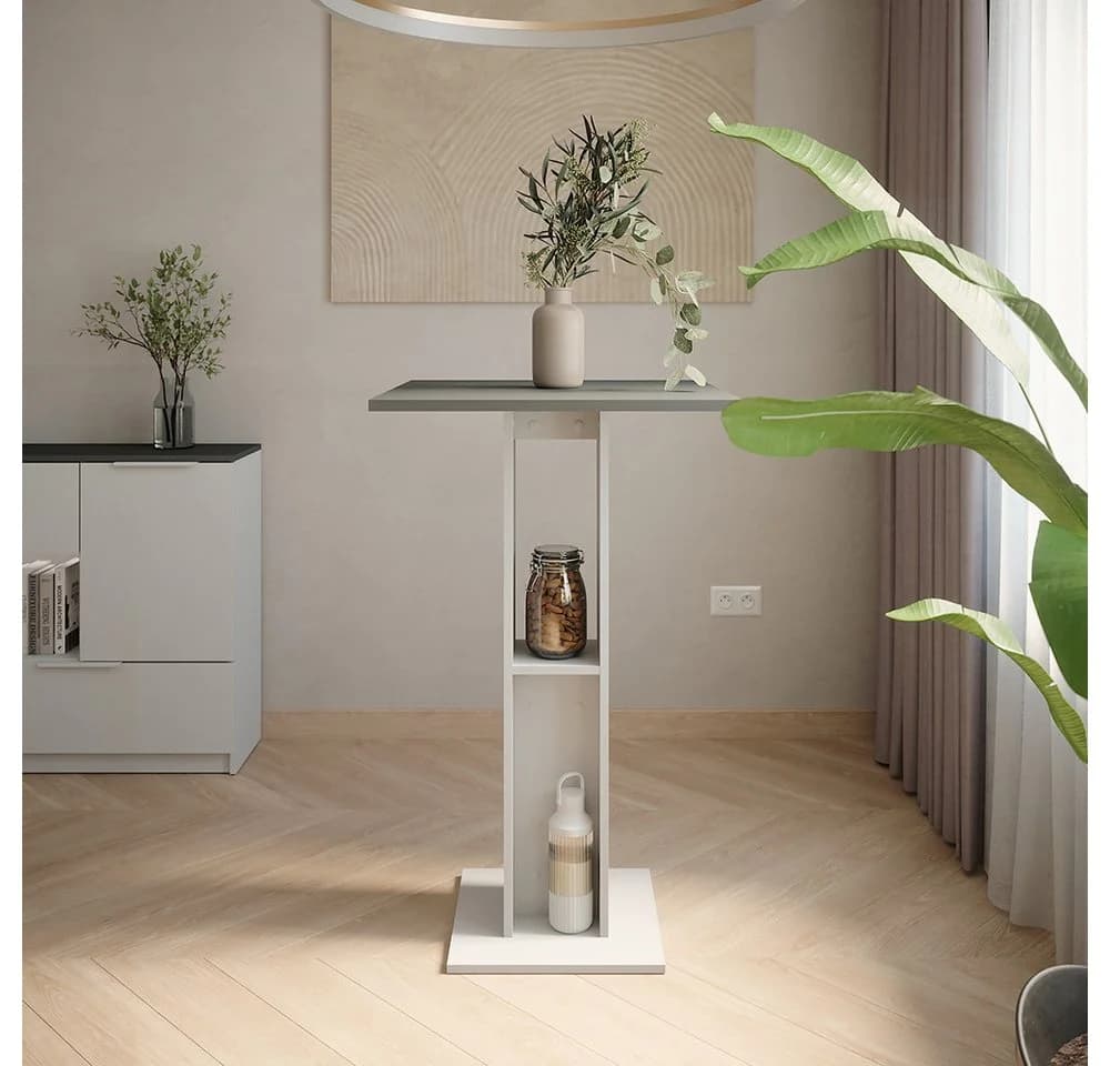 Vicco Bartisch Repose Weiß/Anthrazit mit Regal - Bild 2