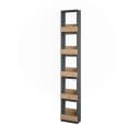 Vicco Weinregal Repose Goldkraft Eiche/Anthrazit Bild 1