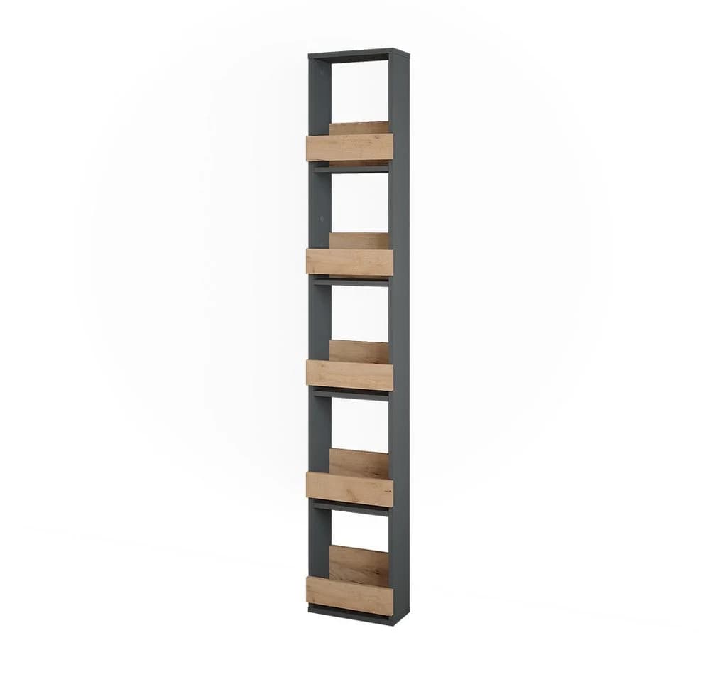 Vicco Weinregal Repose Goldkraft Eiche/Anthrazit