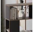 Vicco Raumteiler Eneos Anthrazit Eiche Modernes Standregal Bild 4