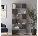 Vicco Raumteiler Eneos Anthrazit Eiche Modernes Standregal Bild 5