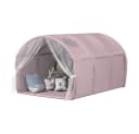 VitaliSpa® Spielzelt Kubby Rosa Tunnelzelt mit Fenster und Netz Bild 5
