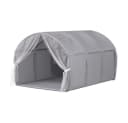 VitaliSpa® Spielzelt Kubby Grau mit Fenster und Netz Bild 1