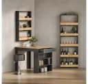 Livinity® Bartisch Regusa Anthrazit/Goldkraft Eiche Bild 4