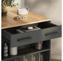 Livinity® Bartisch Regusa Anthrazit/Goldkraft Eiche Bild 5