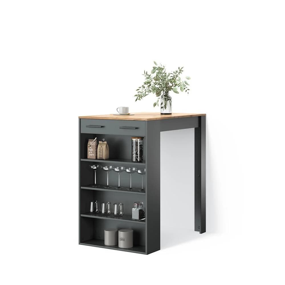 BARTISCH Regusa Anthrazit/Goldkraft Eiche