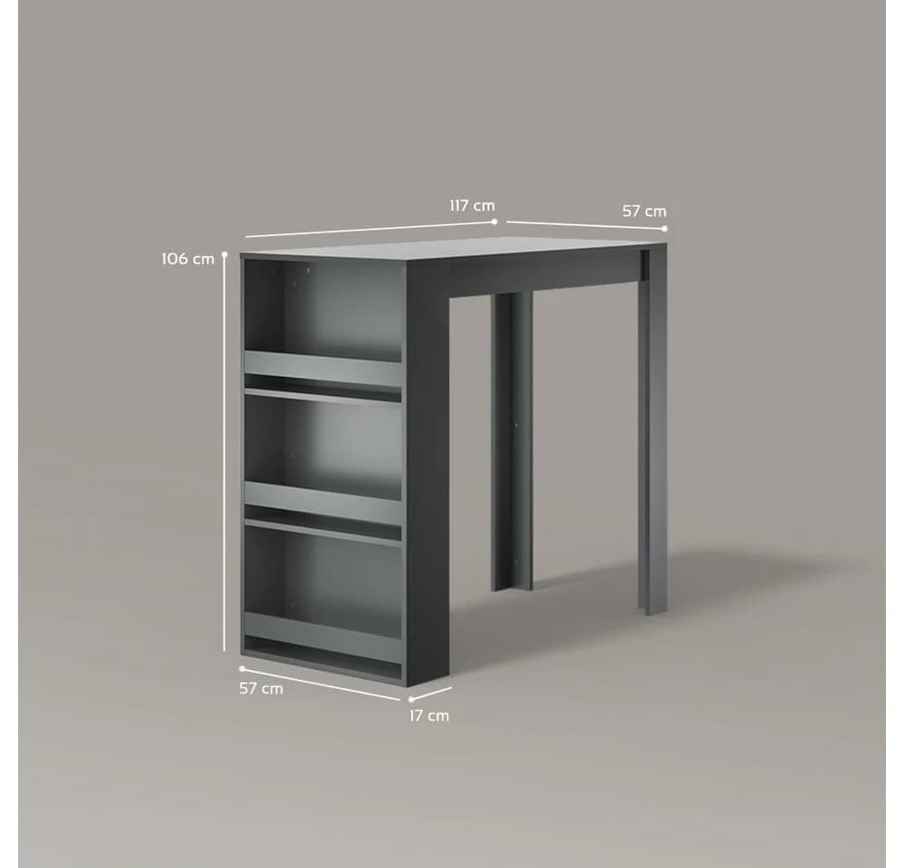 Livinity Bartisch Regusa Anthrazit - Bild 3