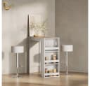 Livinity® Bartisch Regusa Weiß/Sonoma Bild 1