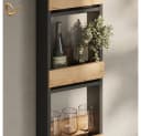 Livinity® Weinregal Regusa Goldkraft Eiche/Anthrazit 1-tlg. Bild 5