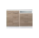 Vicco Dachschrägenschrank Rion, Sonoma/Weiß, 2er Set Bild 5