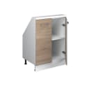 Vicco Dachschrägenschrank Rion, Weiß, mit 2 Türen Bild 5