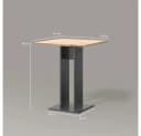 Livinity Esstisch Regusa Anthrazit Bild 3