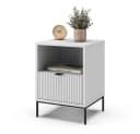 Vicco Nachtschrank Eliza Weiß 1 Schublade Modern Bild 5
