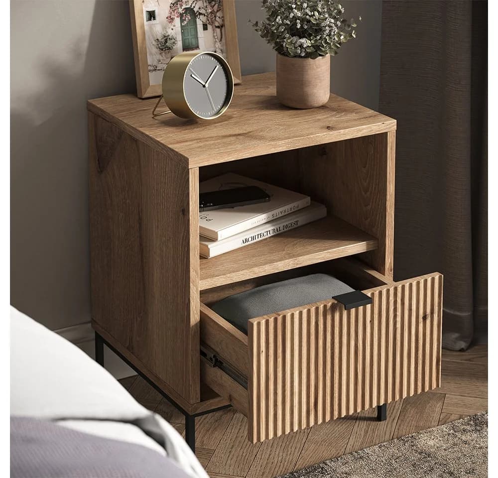 Vicco Nachtschrank Eliza 2er Set Viking Oak Modern - Bild 4