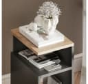 Vicco Nachtschrank Elios Anthrazit/Goldkraft Eiche 2er Set Bild 4