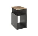 Vicco Nachtschrank Elios Anthrazit/Goldkraft Eiche Bild 1