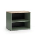 Vicco Lowboard Wido Grün/Sonoma Modernes TV-Board mit 2 Fächern Bild 1