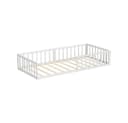 VitaliSpa® Kinderbett Minno Weiß Bodenbett Bild 3