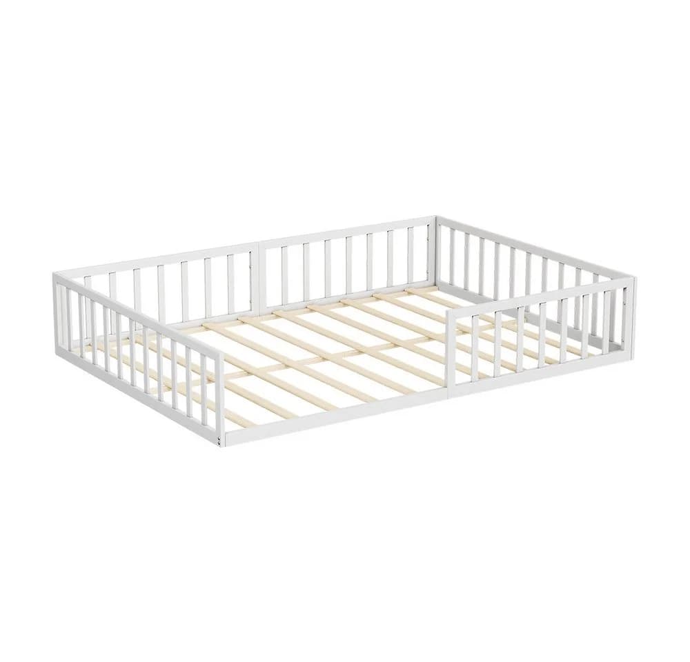 VitaliSpa® Kinderbett Minno Weiß Bodenbett - Bild 3