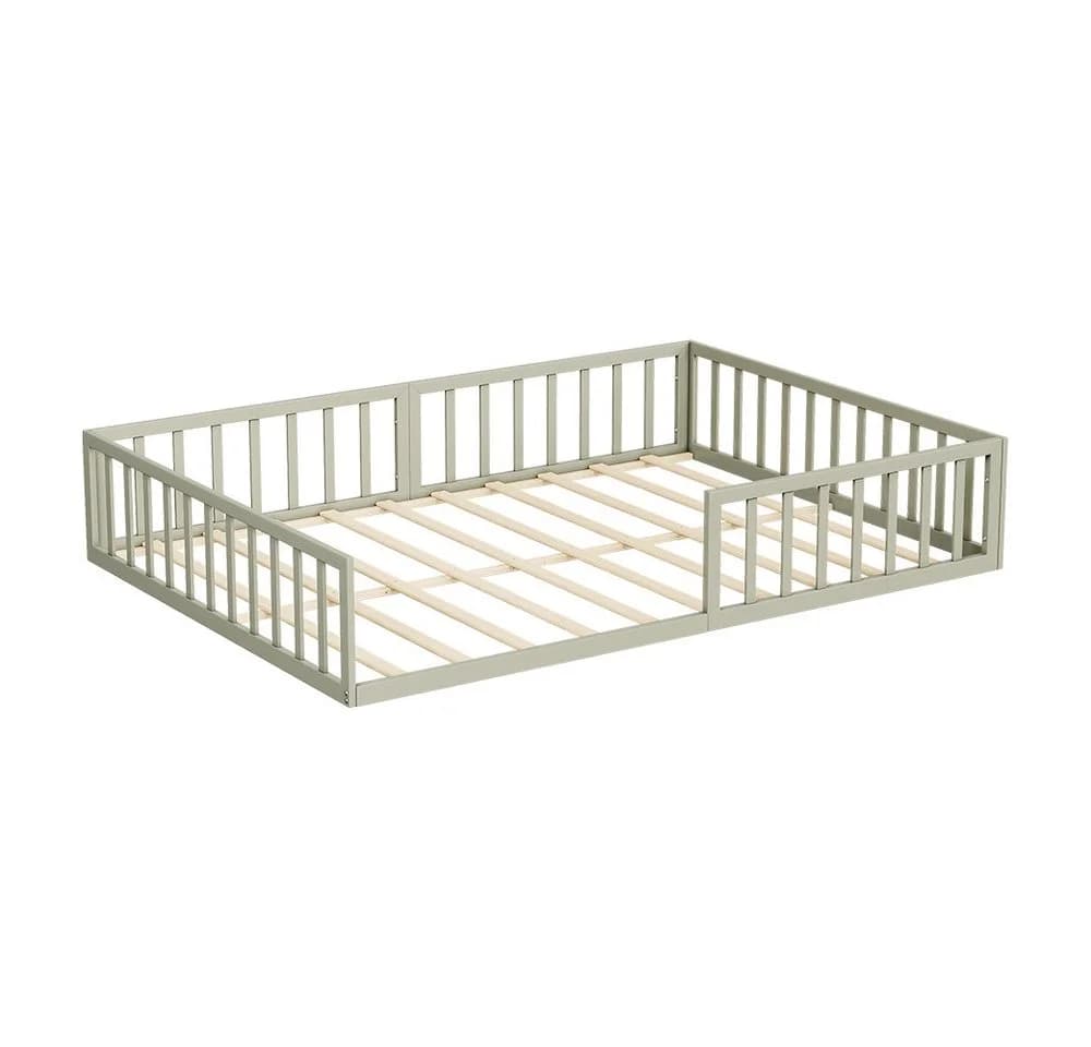 VitaliSpa® Kinderbett Minno Greige Bodenbett - Bild 3
