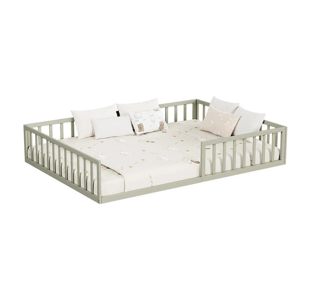 VitaliSpa® Kinderbett Minno Greige Bodenbett - Bild 5