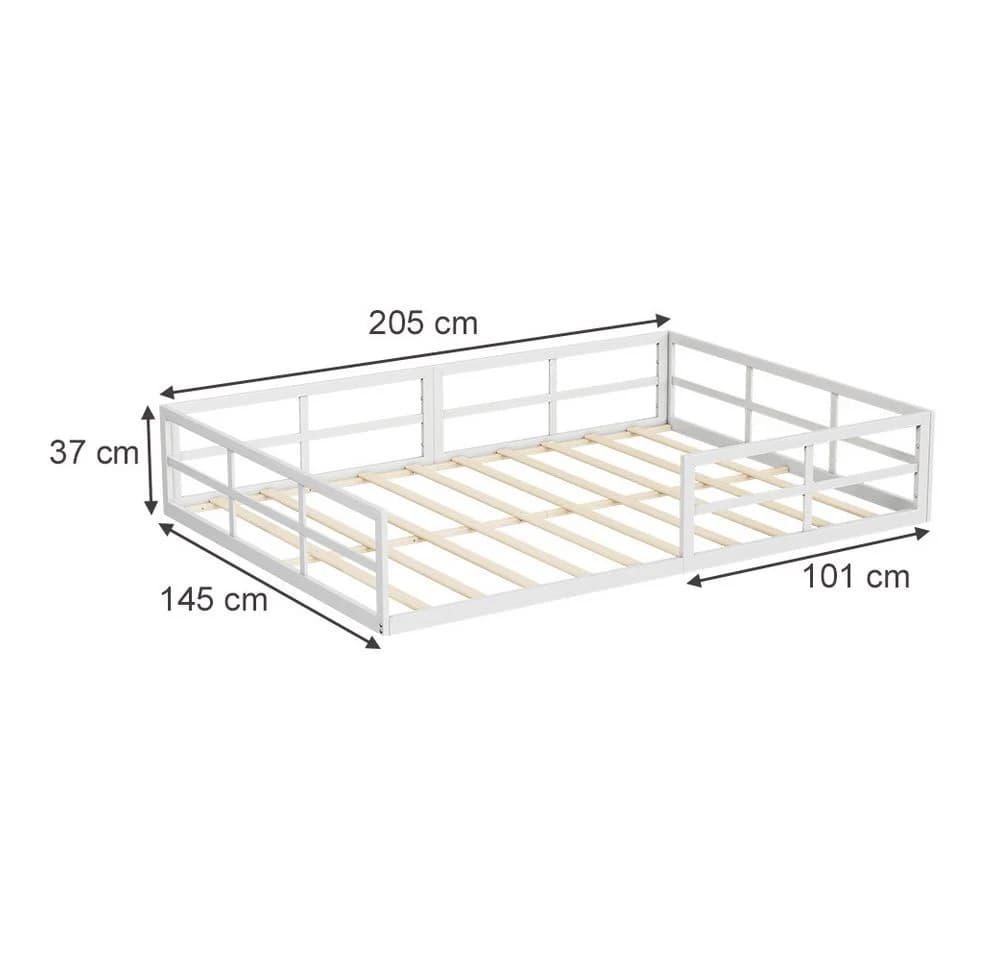VitaliSpa® Kinderbett Minno Weiß