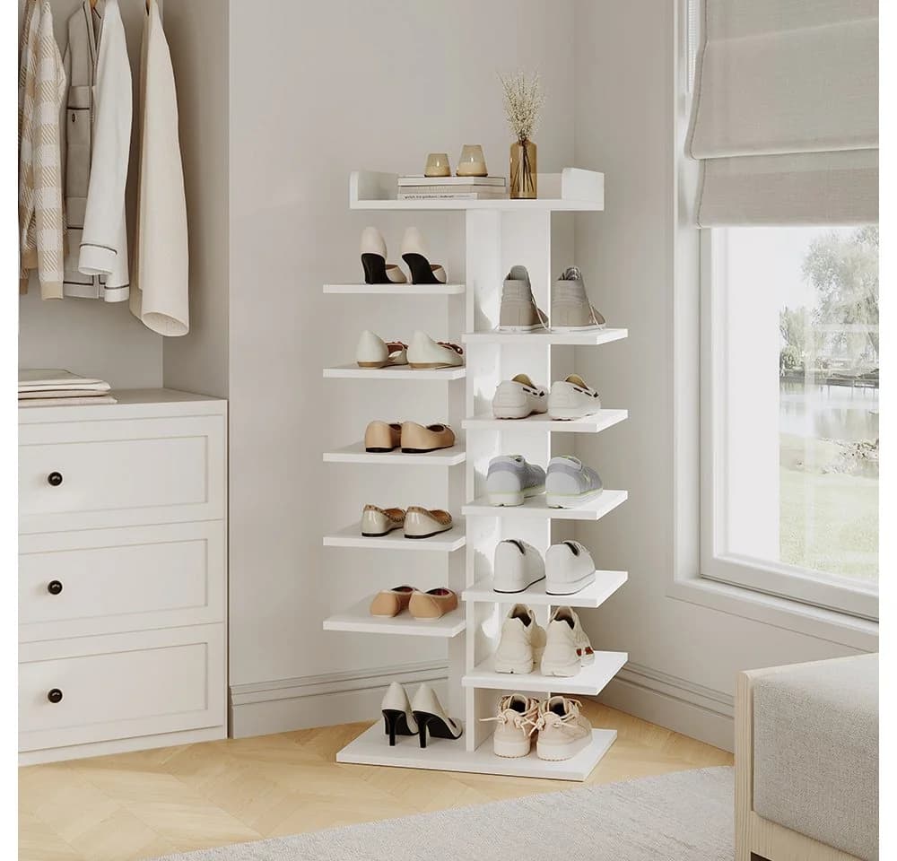 Vicco Schuhregal Stepy Weiß - Bild 2