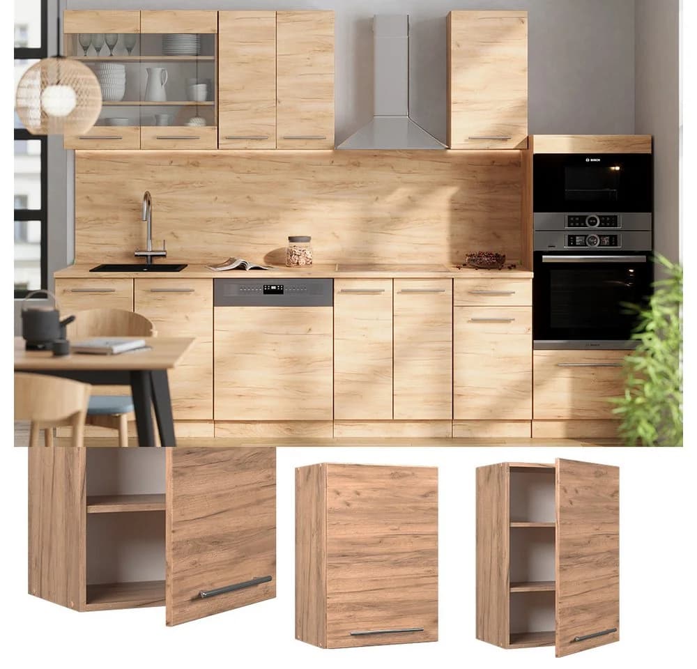 Vicco Hängeschrank Fame-Line Goldkraft Eiche