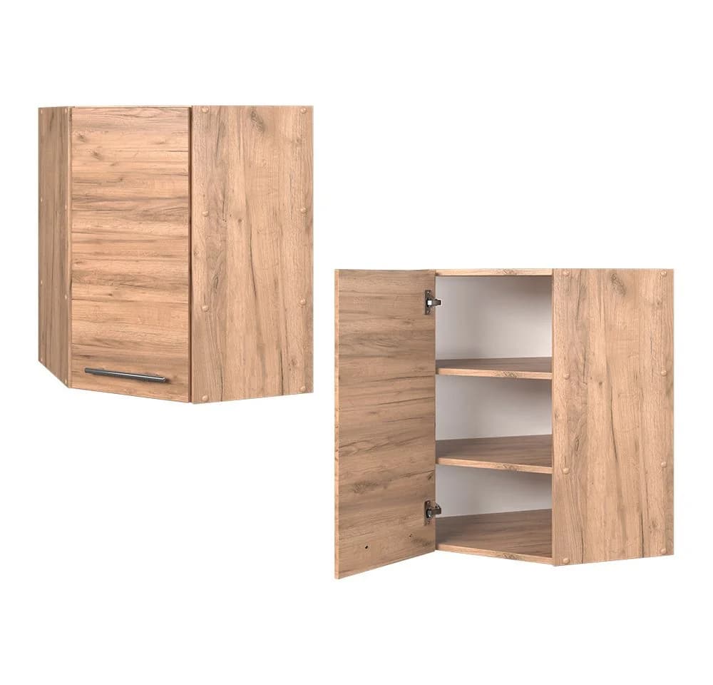 Vicco Eckhängeschrank Fame-Line Goldkraft Eiche Hängeschrank - Bild 5