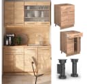 Vicco Unterschrank Fame-Line Goldkraft Eiche mit Schublade Bild 3