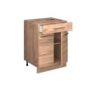 Vicco Unterschrank Fame-Line Goldkraft Eiche mit Schublade Bild 4
