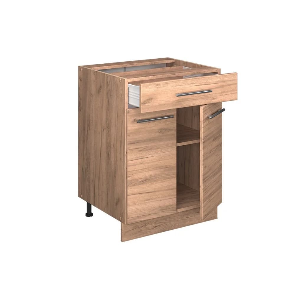 Vicco Unterschrank Fame-Line Goldkraft Eiche mit Schublade - Bild 4