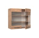 Vicco Glashängeschrank Fame-Line Goldkraft Eiche Grau 80 cm Bild 4