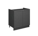 Vicco Unterschrank Fame-Line Anthrazit-Gold Landhaus 80 cm Bild 2