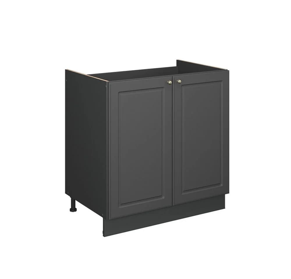 Vicco Unterschrank Fame-Line Anthrazit-Gold Landhaus 80 cm - Bild 2