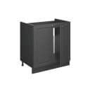 Vicco Unterschrank Fame-Line Anthrazit-Gold Landhaus 80 cm Bild 4
