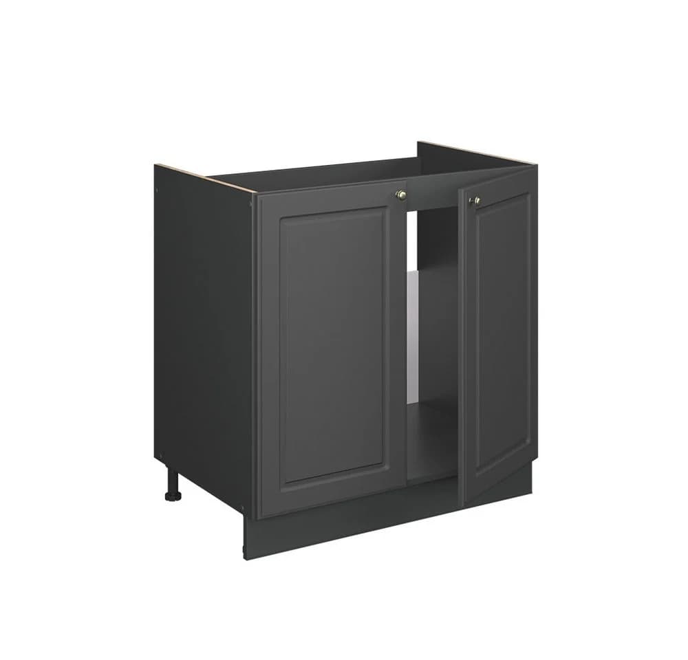 Vicco Unterschrank Fame-Line Anthrazit-Gold Landhaus 80 cm - Bild 4