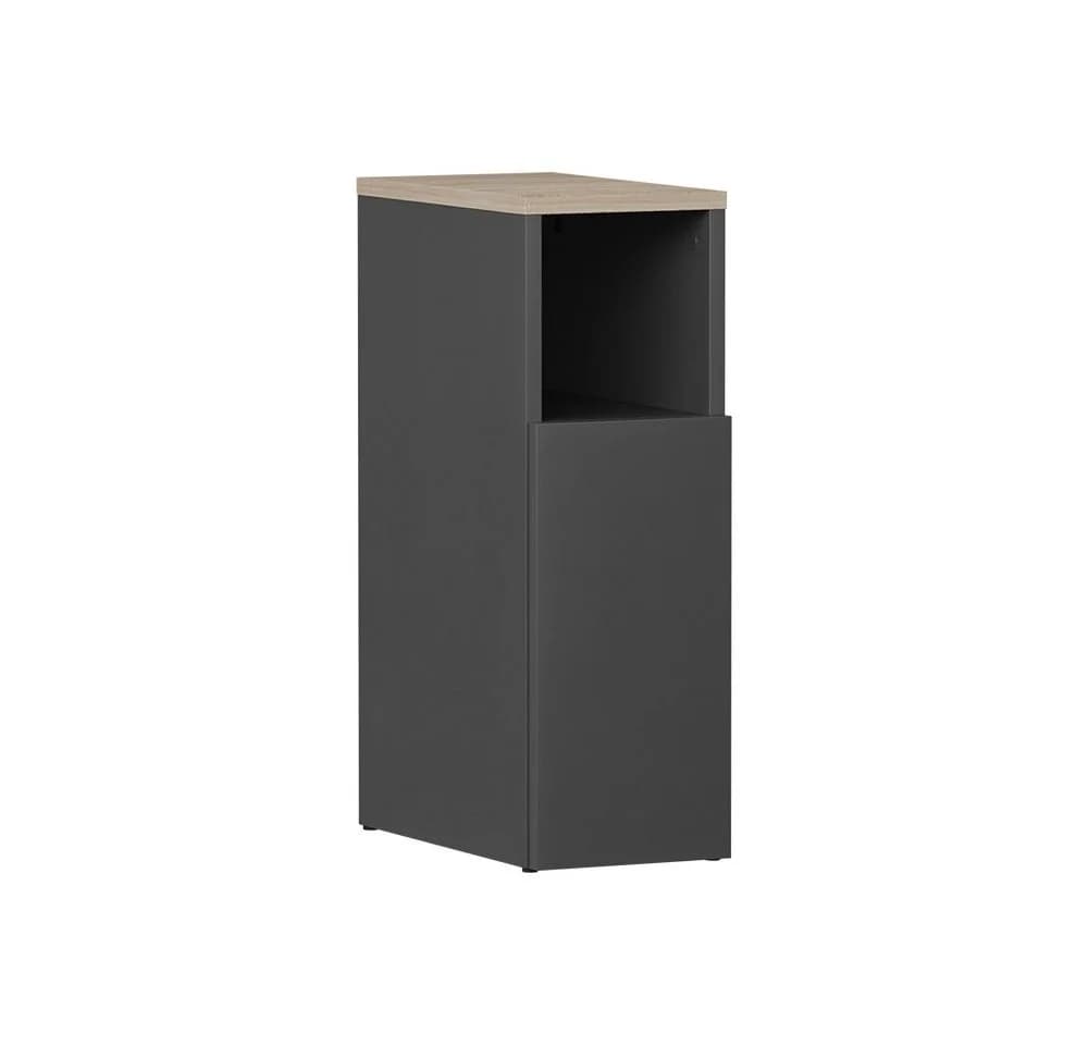 Vicco Nachtschrank Enton Anthrazit/Sonoma 20 x 59.5 cm