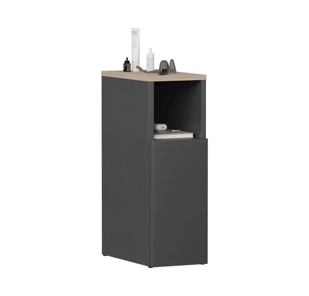 Vicco Nachtschrank Enton Anthrazit/Sonoma 20 x 59.5 cm - Bild 5