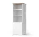 Vicco Aktenschrank Wido Weiß/Sonoma Bild 1