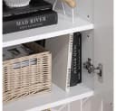 Vicco Aktenschrank Wido Weiß/Sonoma Bild 4