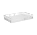 VitaliSpa® Kinderbett Minno Bodenbett Weiß mit Matratze Bild 3