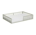 VitaliSpa® Kinderbett Minno Bodenbett mit Matratze Greige Bild 3